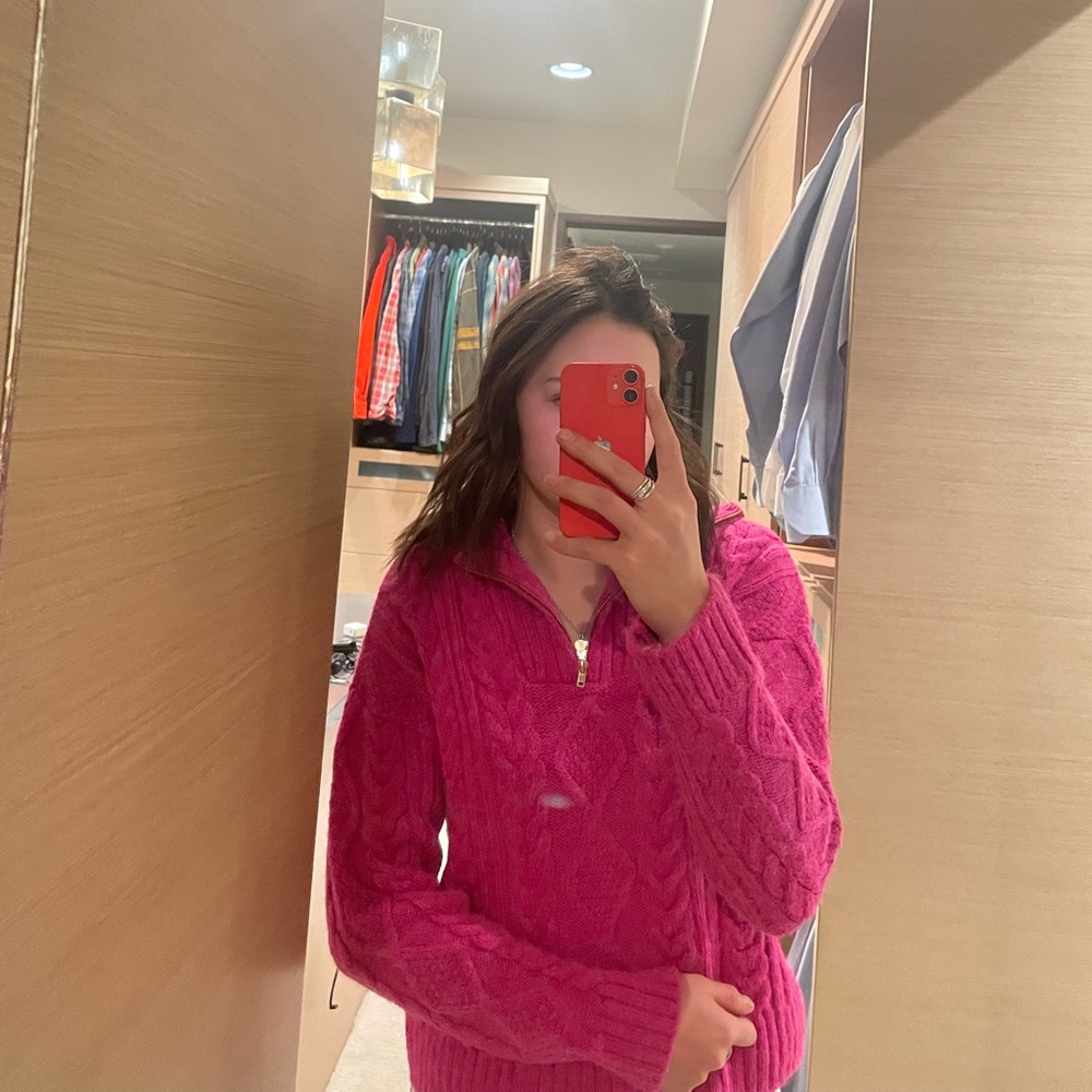 Women’s Pink Anthropology Sweater